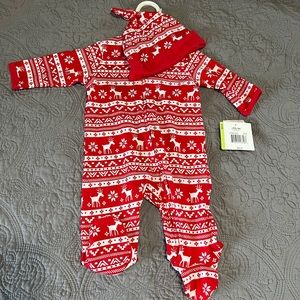 Little Me Christmas Pajamas 3Months